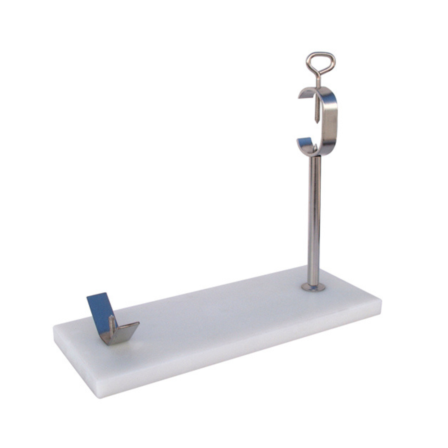 Jamonero inoxidable Base Fibra Blanca