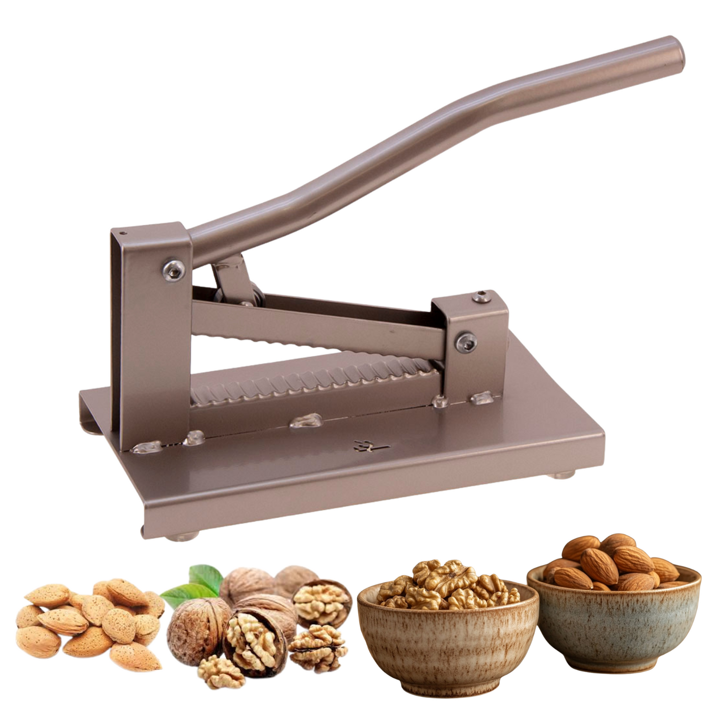 Partidor de Nueces y Almendras Metal Flores Cortés