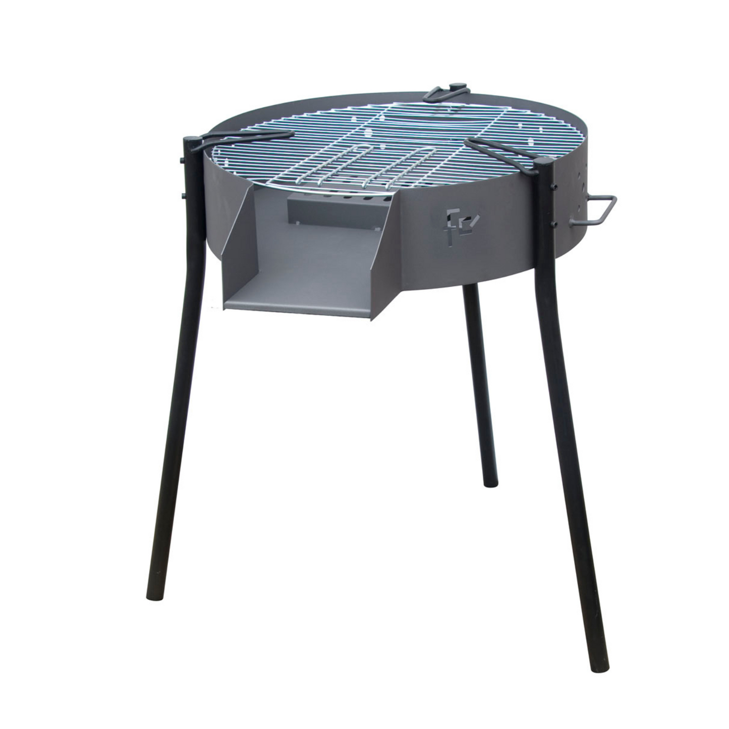 Barbacoa Redonda 50 diametro  x 81 alto- Flores Cortés