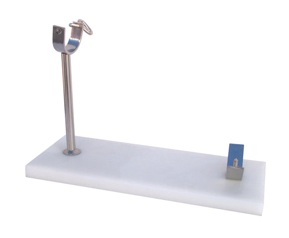 stainless ham holder