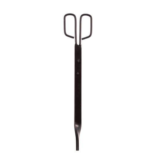 🔥 TENAZA DE LUMBRE NEGRA 35 CM – FUERZA, CONTROL Y ESTILO JUNTO AL FUEGO 🔥