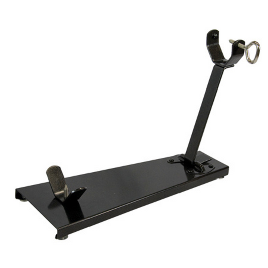 Economical black folding ham holder